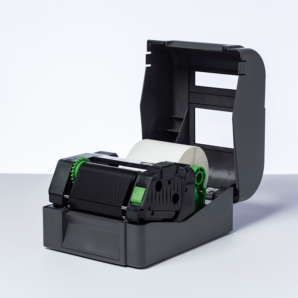 BRP-1D300-110 Premium Thermotransfer-Harzband mit schwarzer Tinte (Box mit 12 Rollen) 2